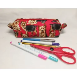 Stifterolle, Schlampermäppchen, Yorkshire Terrier, Geschenk, Schulbedarf, Schulanfang, Schulstart