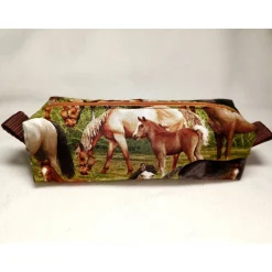 Stifterolle, Schlampermäppchen, Pferde, Geschenk, Schulstart, Schulanfang