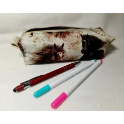 Stifterolle, Schlampermäppchen, Pferde, Geschenk, Schulstart, Schulanfang