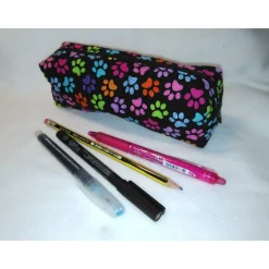 Stifterolle, Schlampermäppchen, Pfoten bunt, Katze, Hund, Geschenk, Schulstart, Schulanfang