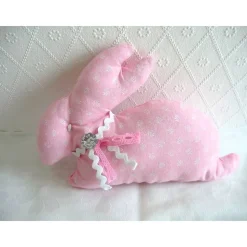 Stoffhase ROSALINA Osterhase handgefertigt von Hobbyhaus