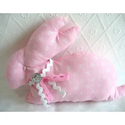 Stoffhase ROSALINA Osterhase handgefertigt von Hobbyhaus