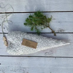 Stoffherz Weihnachtshäuser