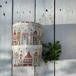Stoffhülle - Lichtbeutel - Weihnachtshäuser