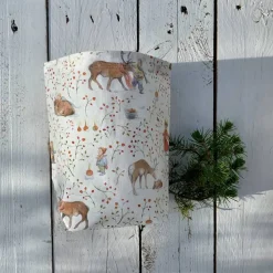 Stoffhülle - Lichtbeutel - Winterwald