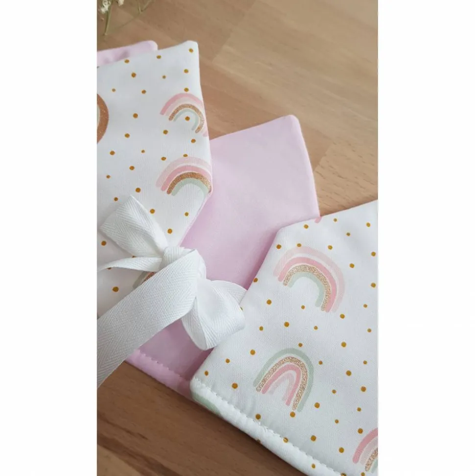 Stoffkrone  Geburtstagskrone  Kinderkrone Regenbogen