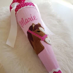 Stoffschultüte Pferd