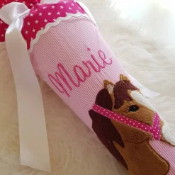 Stoffschultüte Pferd