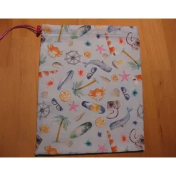 Stoffsäckchen aus Baumwolle 18 x 22 cm