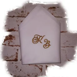 Stoffservietten mit Monogramm