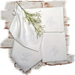 Stoffservietten Monogramm