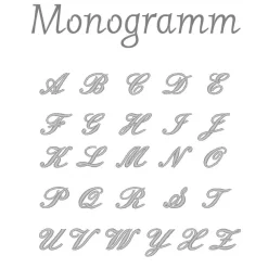 Stoffservietten Monogramm