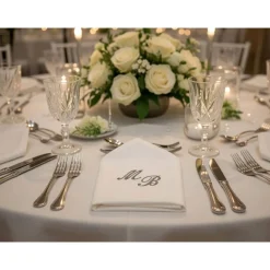 Stoffservietten Monogramm