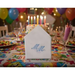 Stoffservietten Monogramm