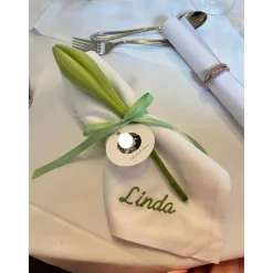 Stoffservietten personalisiert Hochzeit Geburtstag