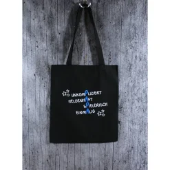 Stofftasche **PAPA2** von ZWEIFARBIG Einkaufsbeutel Baumwolltasche Stoffbeutel Geburtstag Geschenk Vatertag