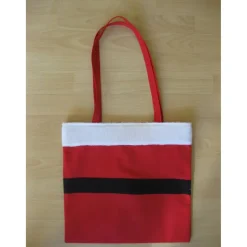 Stofftbeutel Nikolaus aus Baumwolle handgemacht