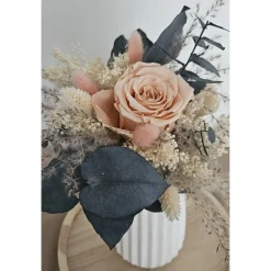 Strauß Trockenblumen Braut Hochzeit Standesamt Rosen