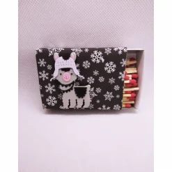 Streichholzschachtel medium "Lama"