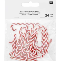 Streuteile Zuckerstangen Holz 24 Stück