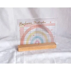 Stundenplan oder To-Do-Liste aus Acryl personalisiert Design Pfeil