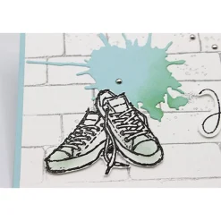 Stylische Jugendweihekarte mit coolem Motiv, Glückwunschkarte zur Jugendweihe