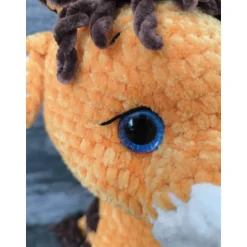 Sunny – handgehäkelte Giraffe, 30 cm hoch