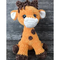 Sunny – handgehäkelte Giraffe, 30 cm hoch