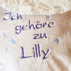 Superheld Bär - Kuscheltier individuell bestickt zur Geburt, Taufe, Geburtstag oder weiteren Anlässe