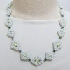 „Sweet Mint Mirage – Handgefertigtes Collier zwischen Büro & Ball
