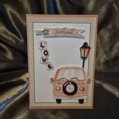 Sweetheart Hochzeitskarte / Hochzeitskarte Busmotiv / Hochzeitskarte / Hochzeit