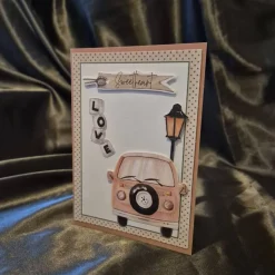 Sweetheart Hochzeitskarte / Hochzeitskarte Busmotiv / Hochzeitskarte / Hochzeit