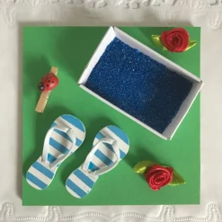 Swimming Pool Geldgeschenk oder Geschenk für Swimmingpool verpacken als Geschenkidee für Garten Freibad Schwimmkurs