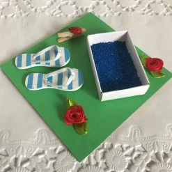 Swimming Pool Geldgeschenk oder Geschenk für Swimmingpool verpacken als Geschenkidee für Garten Freibad Schwimmkurs