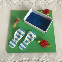 Swimming Pool Geldgeschenk oder Geschenk für Swimmingpool verpacken als Geschenkidee für Garten Freibad Schwimmkurs