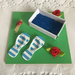 Swimming Pool Geldgeschenk oder Geschenk für Swimmingpool verpacken als Geschenkidee für Garten Freibad Schwimmkurs