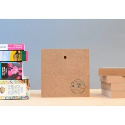 Sylt, Strandkorb, Foto auf Holz, im Quadrat, 13x13 handmade Holzbild Wandbild Holzdeko Dekoration Geschenk für Sie Mitbringsel Geschenkidee