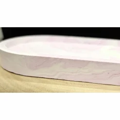 Tablett in Marmoroptik für Tassen, Tischdekoration oder als Geschenk für den Umzug