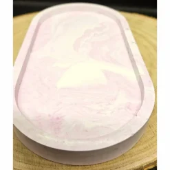 Tablett in Marmoroptik für Tassen, Tischdekoration oder als Geschenk für den Umzug