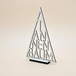 Tannenbaum aus Holz Line Art Christbaum moderner abstrakter Weihnachtsbaum Weihnachtsdeko Weihnachtsgeschenk  Dekoration