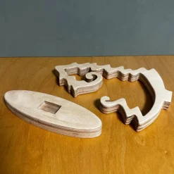 Tannenbaum aus Holz zum Aufstellen Weihnachtsbaum Weihnachsdeko