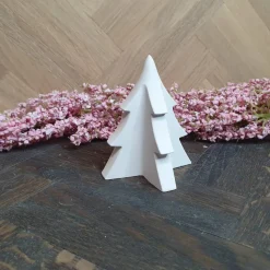 Tannenbaum aus Keraflott gegossen, Dekoration