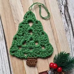 Tannenbaum gehäkelt ~ Weihnachtsbäume ~ Baumschmuck Weihnachten ~ Geschenkanhänger ~ Deko