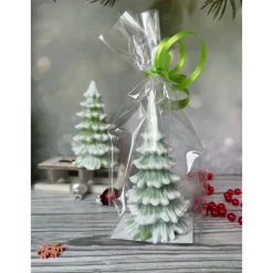 Tannenbaum Seife 3D – Handgemachte Duftseife mit Kiefern, Zimt & Zedernholz