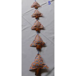 Tannenbaumgirlande – Advents- und Weihnachtsdeko für Tür, Fenster & Wand aus Baumwolle