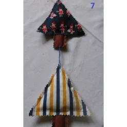 Tannenbaumgirlande – Advents- und Weihnachtsdeko für Tür, Fenster & Wand aus Baumwolle