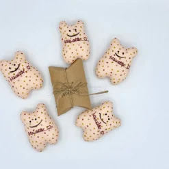 Taschenmausbär, Taschenfreund, Trösterle, kleiner Freund, Glücksbringer