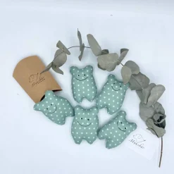 Taschenmausbär, Taschenfreund, Trösterle, kleiner Freund, Glücksbringer