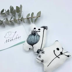 Taschenmausbär, Taschenfreund, Trösterle, kleiner Freund, Glücksbringer