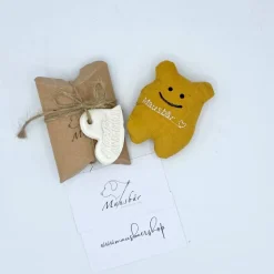 Taschenmausbär, Taschenfreund, Trösterle, kleiner Freund, Glücksbringer